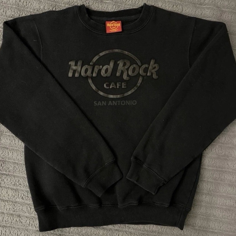 Rare 2000s Vintage Hard Rock Cafe San Antonio Unisex Crewneck Sweatshirt